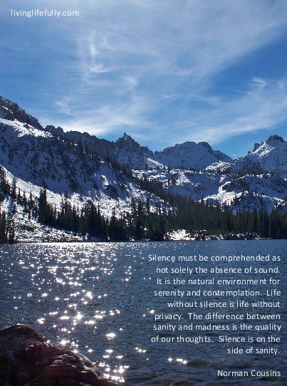 Our second page of quotes and quotations on silence